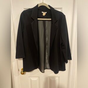 Bar III Women's Black Blazer